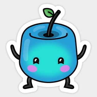 Blue Junimo Sticker